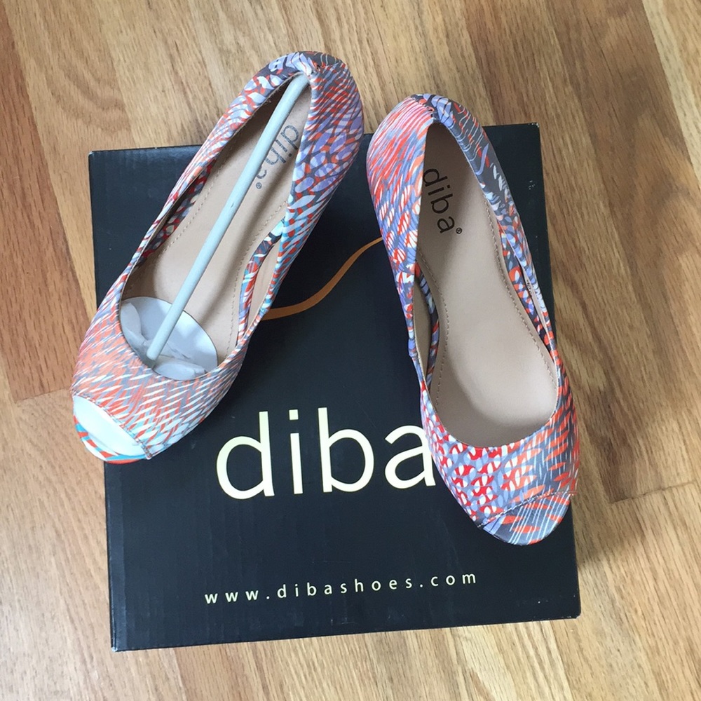 Diba Open-Toe Platform Wedges with Funk!